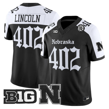 Men's Nebraska Cornhuskers 'Gothic Edition' Vapor Limited Jersey - All Stitched