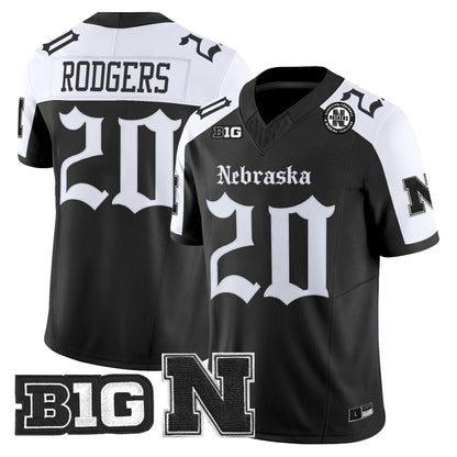Men's Nebraska Cornhuskers 'Gothic Edition' Vapor Limited Jersey - All Stitched