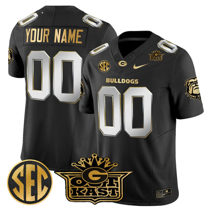 Outkast x Georgia Bulldogs Gold Vapor Limited Jersey - All stitched