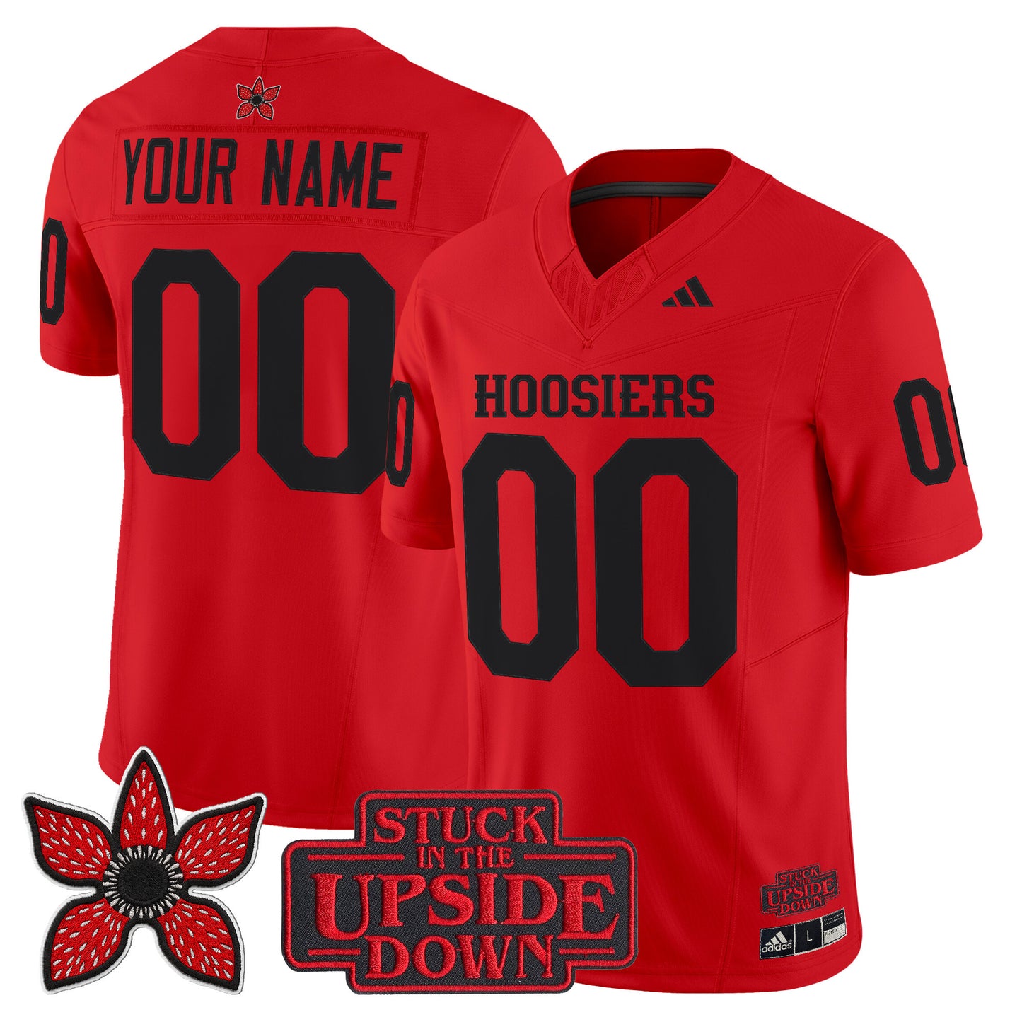 Indiana Hoosiers 'Stranger Things Edition' Vapor Limited Custom Jersey - All Stitched