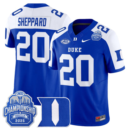 Men's Duke Blue Devils 2025 ACC Championship Vapor Limited Jersey - All Stitched
