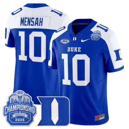 Men's Duke Blue Devils 2025 ACC Championship Vapor Limited Jersey - All Stitched