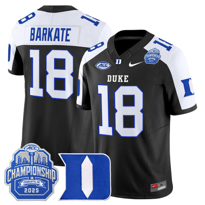 Men's Duke Blue Devils 2025 ACC Championship Vapor Limited Jersey - All Stitched