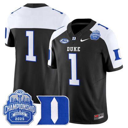 Men's Duke Blue Devils 2025 ACC Championship Vapor Limited Jersey - All Stitched