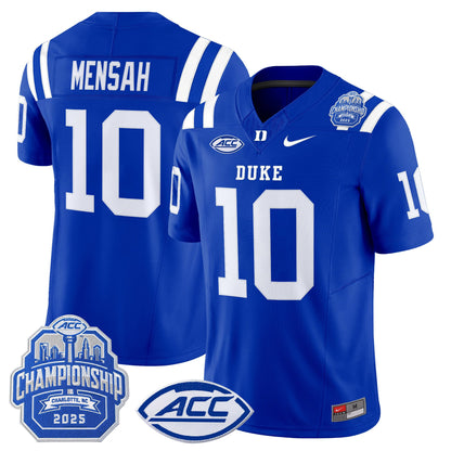 Men's Duke Blue Devils 2025 ACC Championship Vapor Limited Jersey - All Stitched