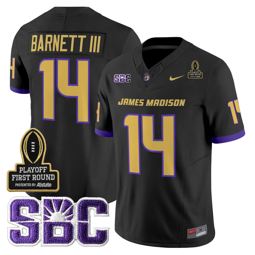 JMD 2025 Playoff First Round Patch Jersey - All Stitched