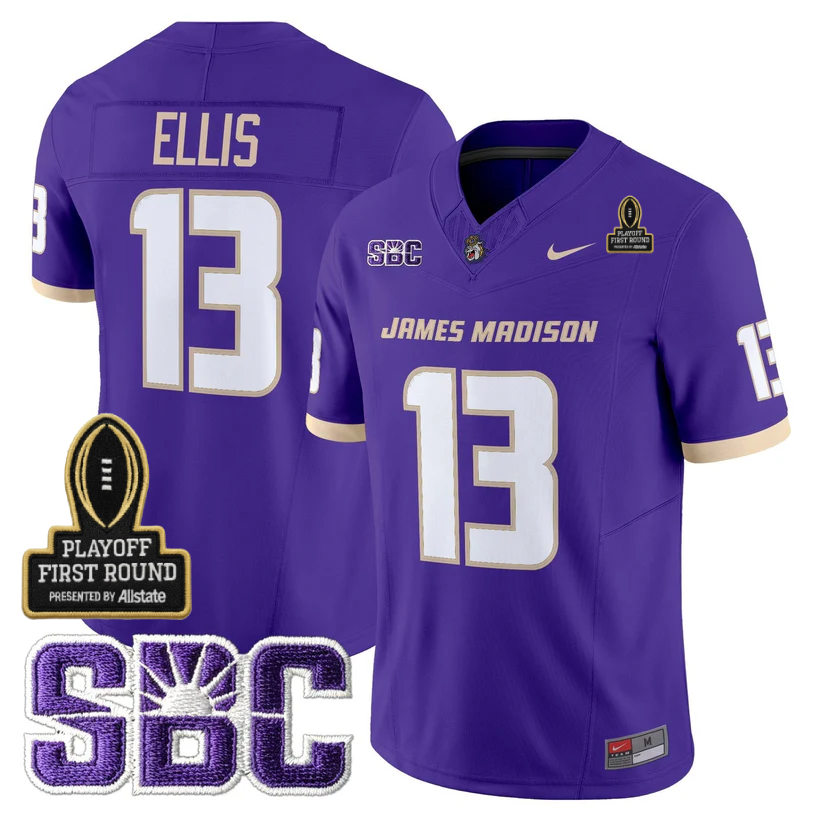 JMD 2025 Playoff First Round Patch Jersey - All Stitched