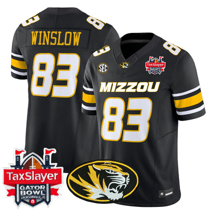 Men's Missouri Tigers 2025 Gator Bowl Vapor Limited Jersey - All Stitched
