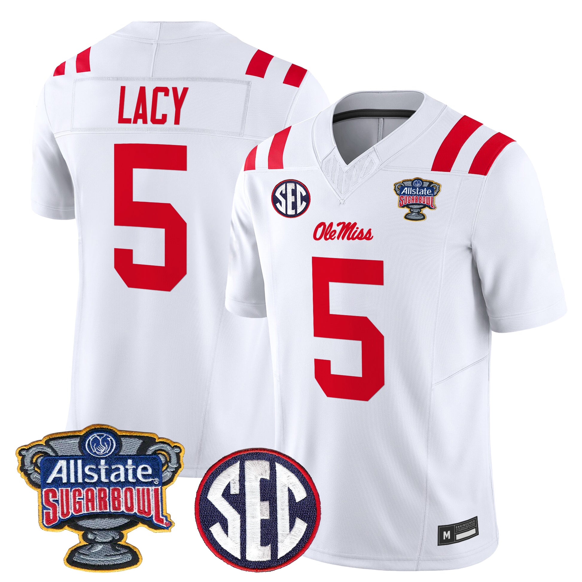Ole Miss Rebels 2026 Sugar Bowl Vapor Limited Jersey - All Stitched