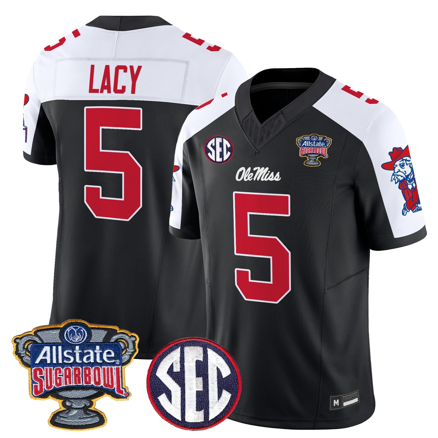 Ole Miss Rebels 2026 Sugar Bowl Vapor Limited Jersey - All Stitched