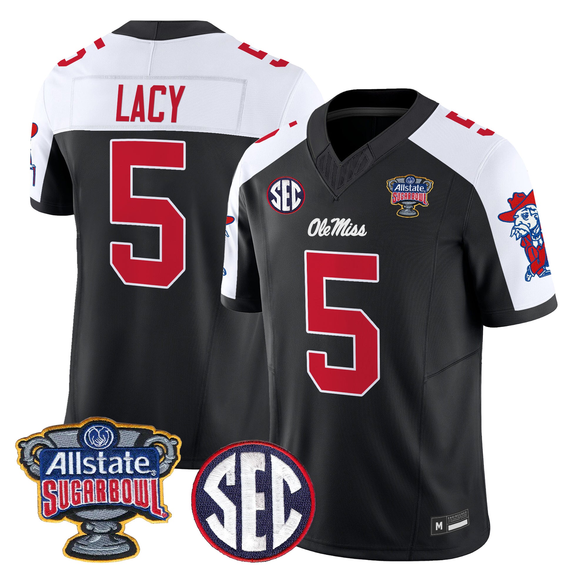 Ole Miss Rebels 2026 Sugar Bowl Vapor Limited Jersey - All Stitched