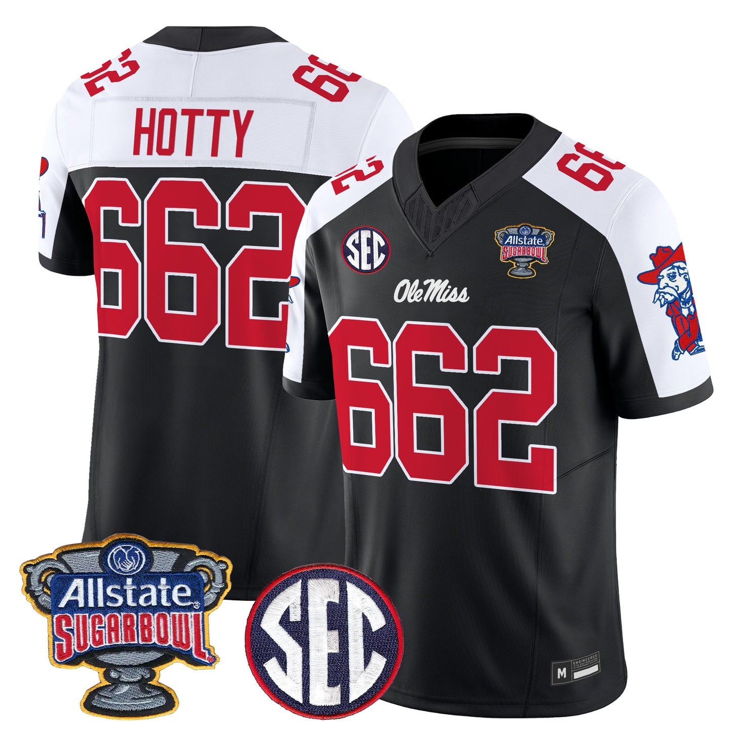 Ole Miss Rebels 2026 Sugar Bowl Vapor Limited Jersey - All Stitched