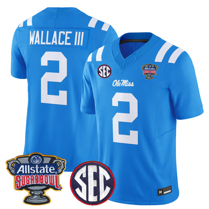 Ole Miss Rebels 2026 Sugar Bowl Vapor Limited Jersey - All Stitched