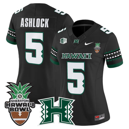Women's Hawai'i Rainbow Warriors 2025 Hawai'i Bowl Vapor Limited Jersey - All Stitched
