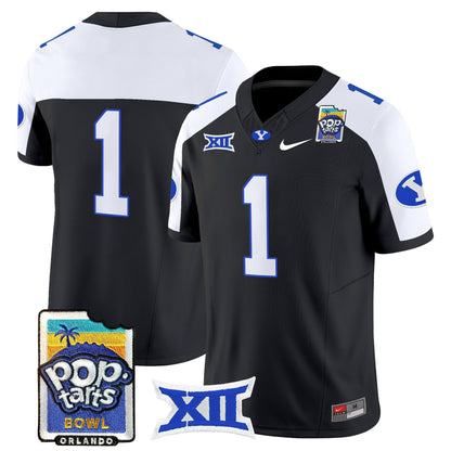 Men's BYU Cougars 2025 Pop-Tarts Bowl Vapor Limited Jersey - All Stitched