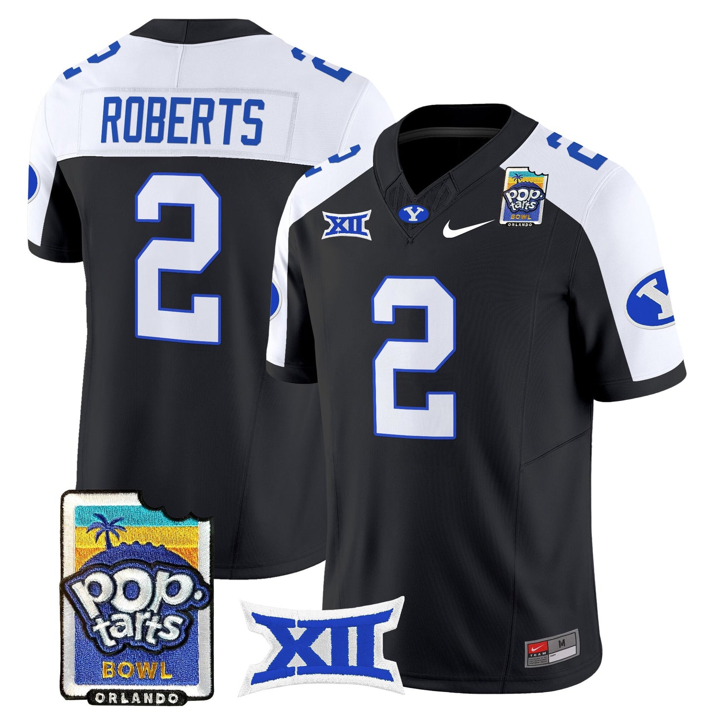 Men's BYU Cougars 2025 Pop-Tarts Bowl Vapor Limited Jersey - All Stitched