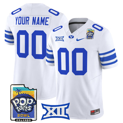 BYU Cougars 2025 Pop-Tarts Bowl Vapor Limited Custom Jersey - All Stitched