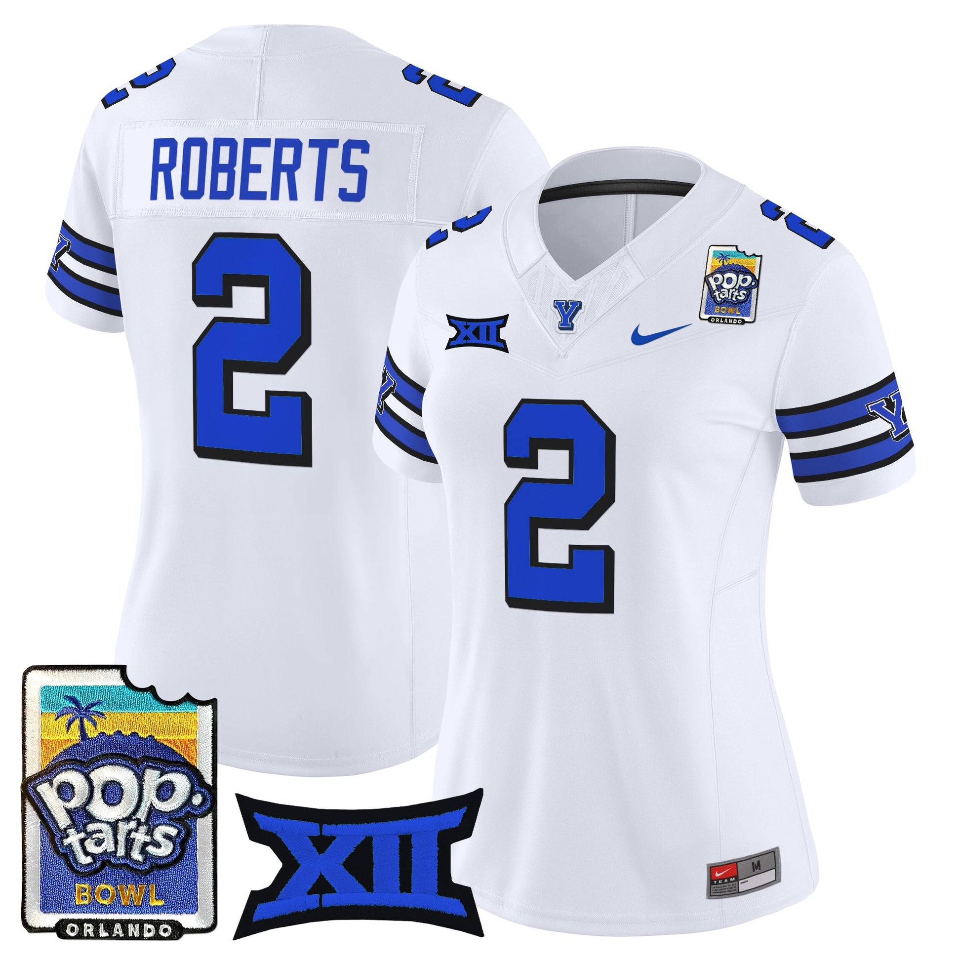 Women's BYU Cougars 2025 Pop-Tarts Bowl Vapor Limited Jersey - All Stitched