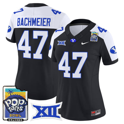 Women's BYU Cougars 2025 Pop-Tarts Bowl Vapor Limited Jersey - All Stitched