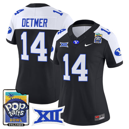 Women's BYU Cougars 2025 Pop-Tarts Bowl Vapor Limited Jersey - All Stitched