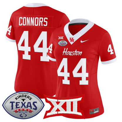 Women's Houston Cougars 2025 Texas Bowl Vapor Limited Jersey - All Stitched