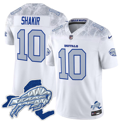 Buffalo Bills 2025 "Rivalries" Vapor Limited Jersey - New York Patch - All Stitched