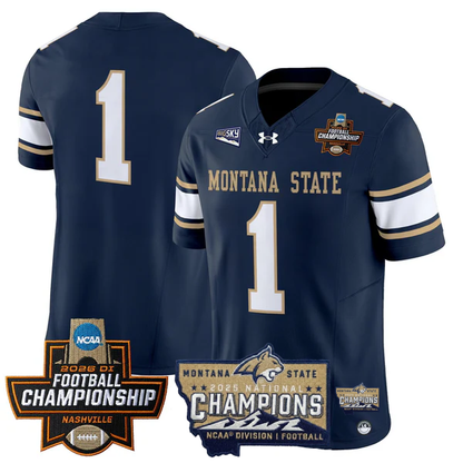 MON 2025 National Champions Vapor Limited Jersey n1 - All Stitched