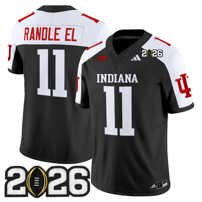 Men's Indiana Hoosiers 2026 CFP Final Patch Vapor Limited Jersey V2 - All Stitched