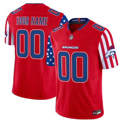 Denver Broncos "America250 Edition" Vapor Limited Custom Jersey - All Stitched