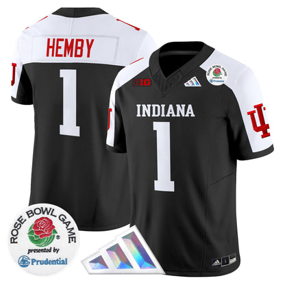 Men's Indiana Hoosiers 2025 Rose Bowl Vapor Limited Jersey V2 - All Stitched