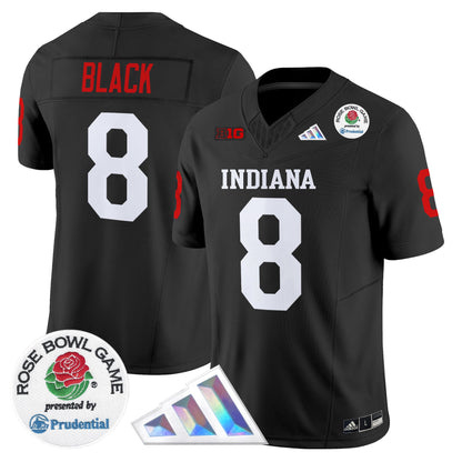 Men's Indiana Hoosiers 2025 Rose Bowl Vapor Limited Jersey V2 - All Stitched