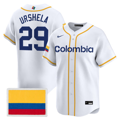 Men's Team Colombia 2026 World Baseball Classic Vapor Premier Jersey - All Stitched