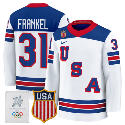 Men's Sizing - 2026 USA Women's Olympic Gold Medalist Hockey Jersey - All Stitched