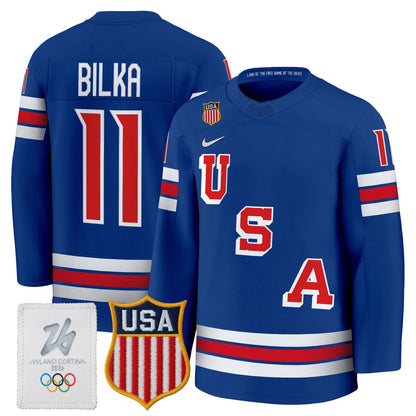 Men's Sizing - 2026 USA Women's Olympic Gold Medalist Hockey Jersey - All Stitched