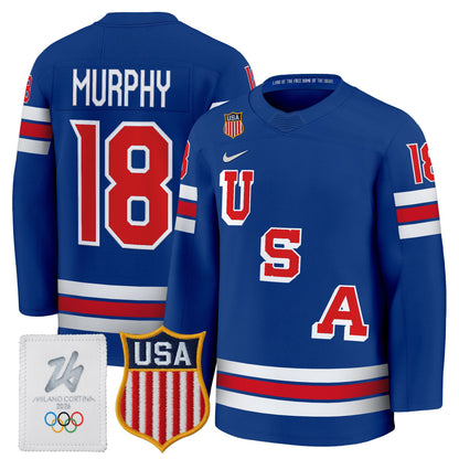Men's Sizing - 2026 USA Women's Olympic Gold Medalist Hockey Jersey - All Stitched