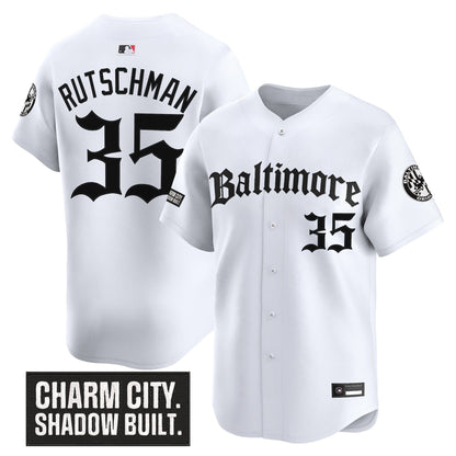 Men's Baltimore Orioles 'Gothic Harbor Edition' Vapor Premier Limited Jersey - All Stitched
