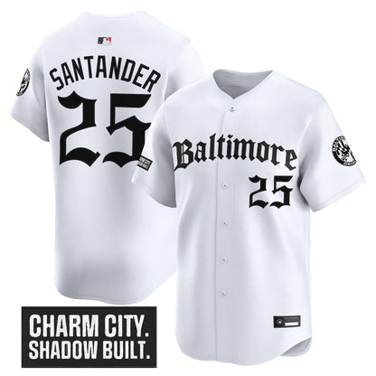 Men's Baltimore Orioles 'Gothic Harbor Edition' Vapor Premier Limited Jersey - All Stitched