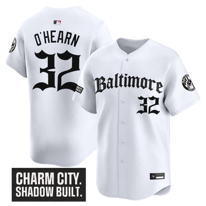 Men's Baltimore Orioles 'Gothic Harbor Edition' Vapor Premier Limited Jersey - All Stitched