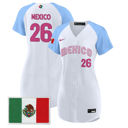 Women's Team Mexico World Baseball Classic Baseball Dress - All Stitched