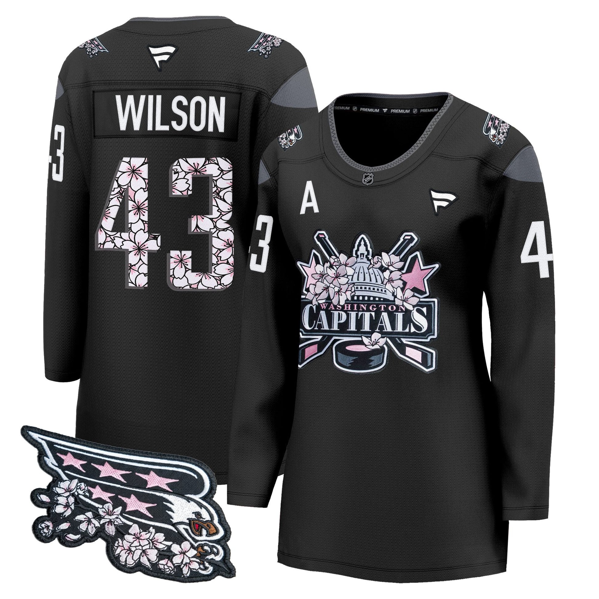 Washington Capitals 2026 Cherry Blossom Premium Jersey - All Stitched