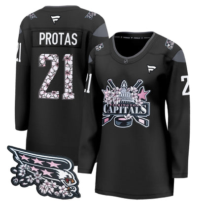 Washington Capitals 2026 Cherry Blossom Premium Jersey - All Stitched
