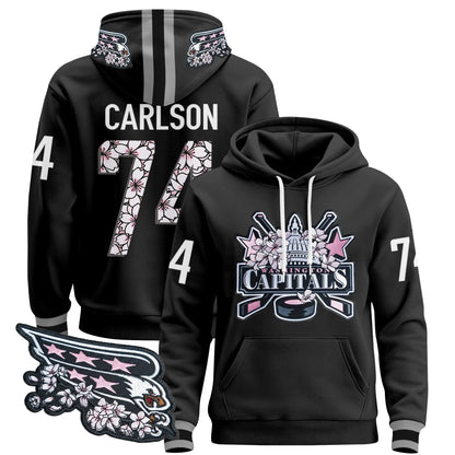 Washington Capitals 2026 Cherry Blossom Pullover Hoodie - All Stitched