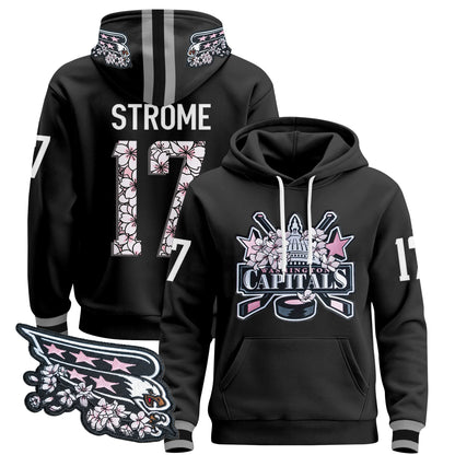Washington Capitals 2026 Cherry Blossom Pullover Hoodie - All Stitched