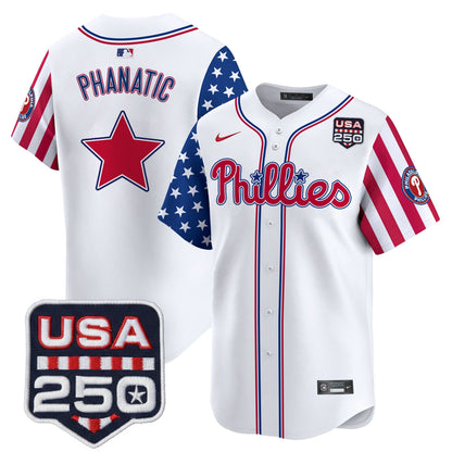 PHI America250 Edition Vapor Premier Limited Jersey - All Stitched