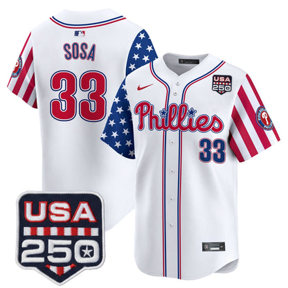 PHI America250 Edition Vapor Premier Limited Jersey - All Stitched