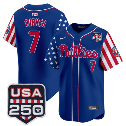 PHI America250 Edition Vapor Premier Limited Jersey - All Stitched