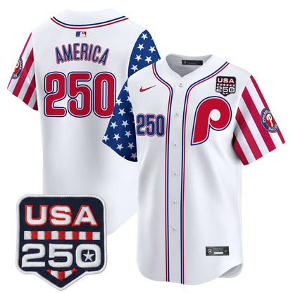 PHI America250 Edition Vapor Premier Limited Jersey - All Stitched