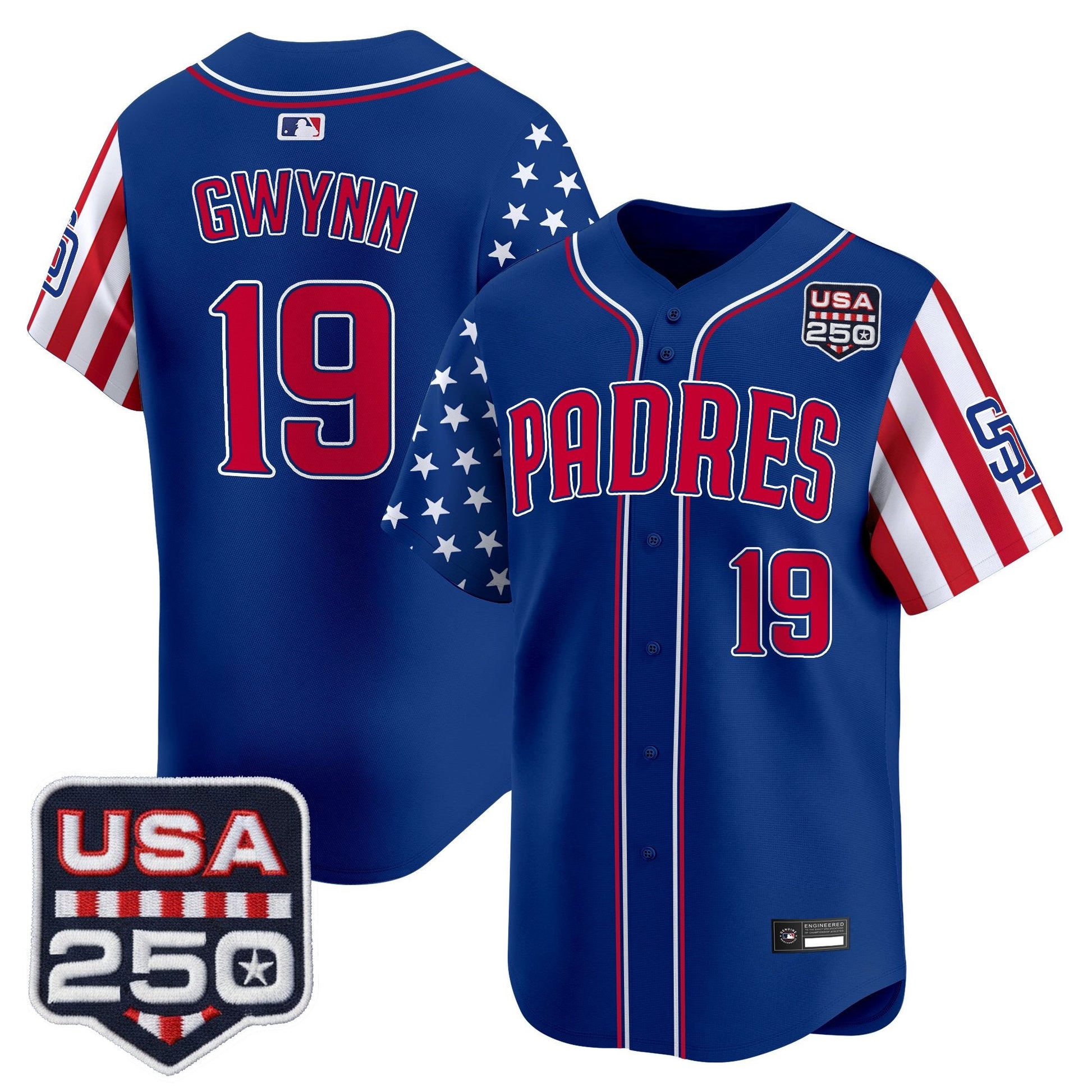 SD "America250 Edition" Vapor Premier Limited Jersey - All Stitched