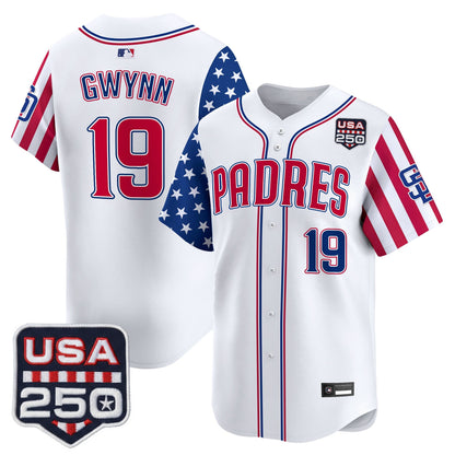 SD "America250 Edition" Vapor Premier Limited Jersey - All Stitched