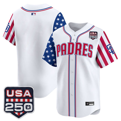 SD "America250 Edition" Vapor Premier Limited Jersey - All Stitched